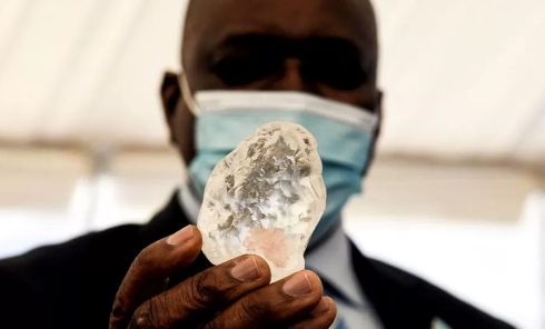 Third largest diamond found in Botswana’s Jwaneng mine